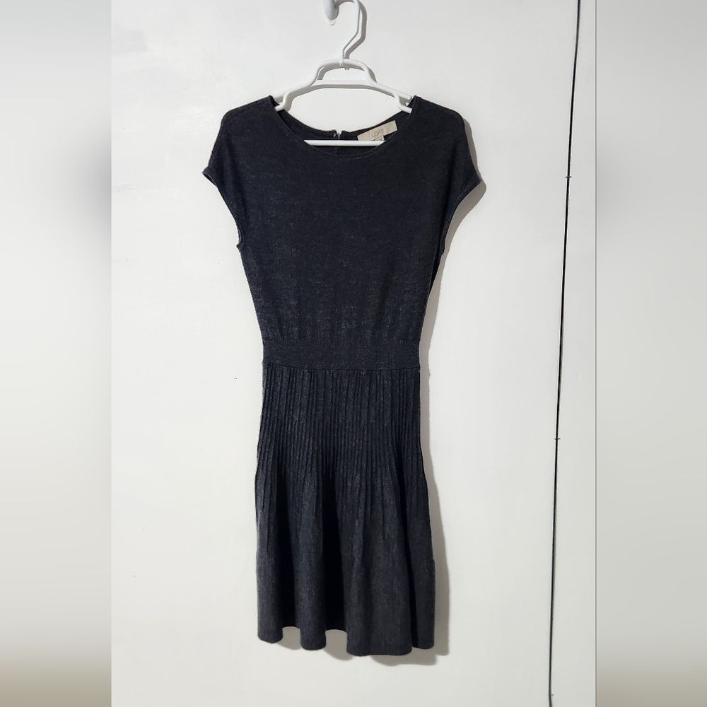 Elegant Black Dress Wool